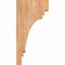 Ekena Millwork Pescadero Smooth Corbel, Western Red Cedar, 3 1/2"W x 8"D x 16"H COR04X08X16PEC00SWR - alternate 4